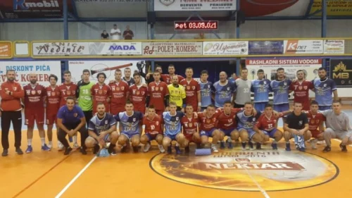 Rukometaši Dervente na turniru u Apatinu, Prva liga RS