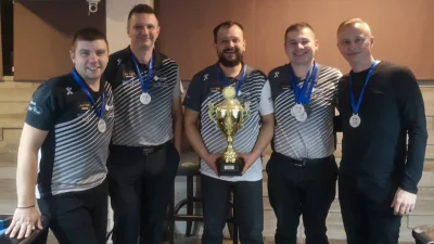 Ekipa dobojskog bilijar kluba državni vicešampion