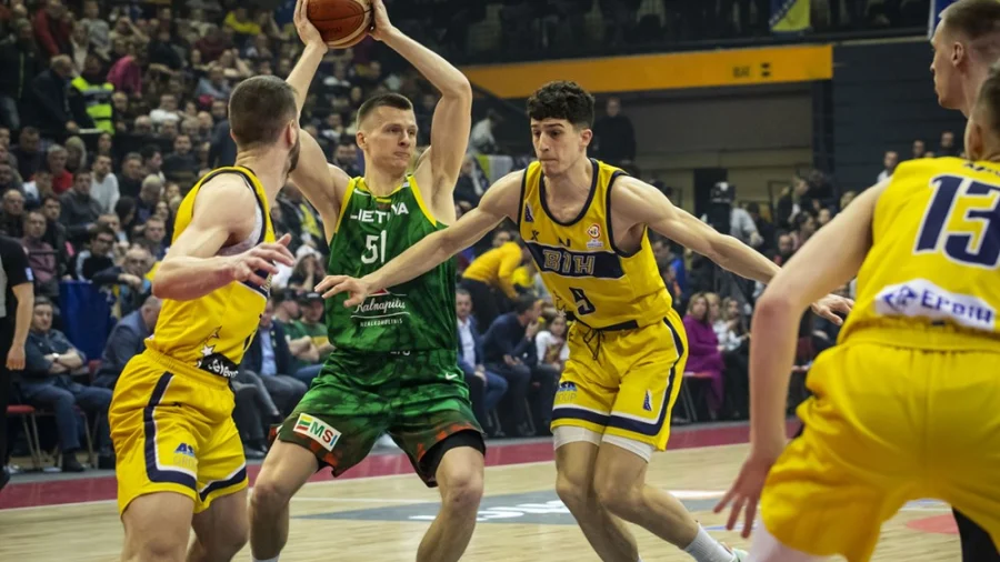 Litvanija savladala Bosnu i Hercegovinu u neizvjesnoj završnici