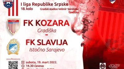 Kozara čeka Slaviju, Prva liga Republike Srpske