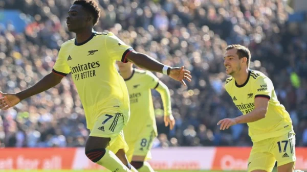 Saka donio novu pobjedu Arsenalu, Engleska: Premier League