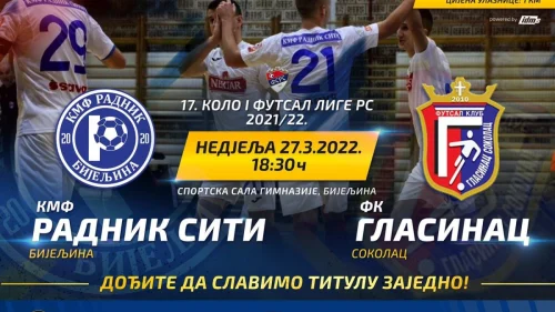 Žele ispunjenu dvoranu: Radnik slavi titulu u nedjelju, Prva liga RS