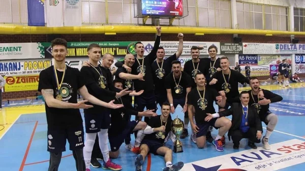 Marko Tadić i Danilo Ružić predvodili odbojkaše Kaknja do titule prvaka BiH, Premijer liga BiH - Play off