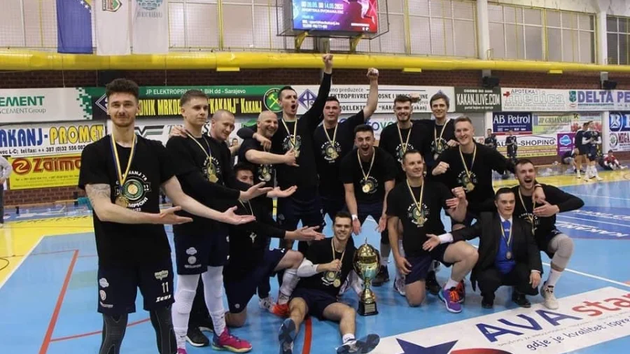 Marko Tadić i Danilo Ružić predvodili odbojkaše Kaknja do titule prvaka BiH, Premijer liga BiH - Play off