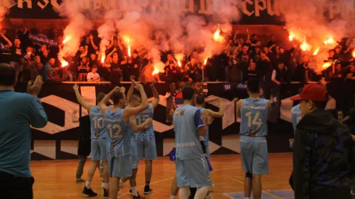 Slavija od -18 do brejka u Bijeljini: Filip Njegovanović trojkom donio pobjedu Sokolovima, Prva liga RS - Play off