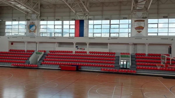 Dvorana spremna za meč Slavija - Budućnost, Prva liga RS - Play off