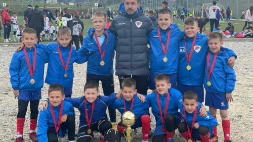 Borac prvi na Zlatiboru, Predpionirska liga RS - grupa Zapad