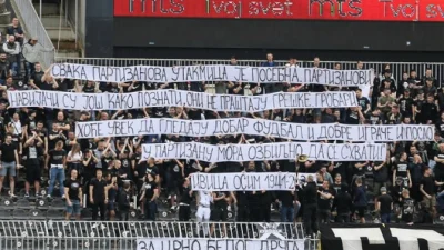 Navijači Partizana pamte Ivicu Osima, Linglong Superliga - Play Off