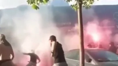 Tuča Grobara i Delija