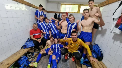 Sjajna igra mladih Sokolova: Pioniri Slavije na pola puta do finala, Omladinska liga pionira FS KS - baraž za prvaka