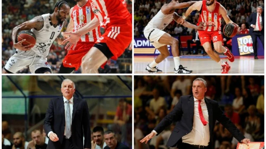 Zvezda lako porazila loši Partizan, ABA liga - Play off
