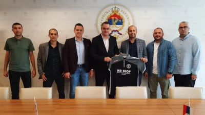 Predstavnici ekipe KMF "Radnik-Siti"  bili su na prijemu u Vladi Republike Srpske., Prva liga RS