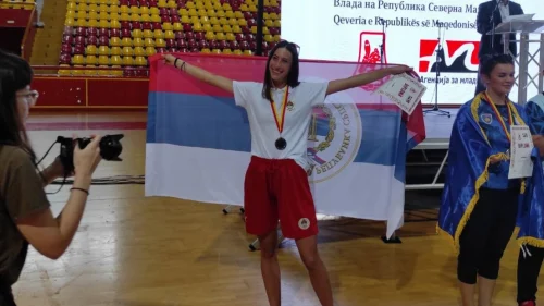 Stojkovićevoj srebro sa Balkanskih školskih sportskih igara