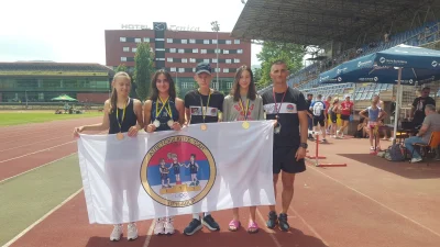 Stojkovićeva prvak BiH na 400m; Pet medalja za AK "San"