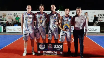 3x3 liga Republike Srpske; KS Kleopatra slavila u Trnu