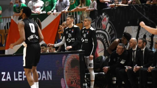 Rastanak Partizana i Dangubića, ABA liga - Play off