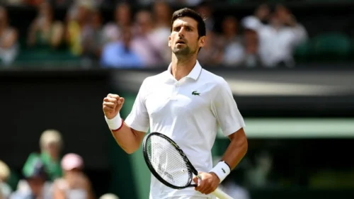 Novak Đoković u finalu Vimbldona