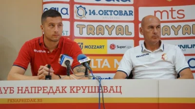 Dušan Đorđević: Nadam se da ćemo na "Karađorđu" izgledati disciplinovano, ozbiljno i trkački dobro