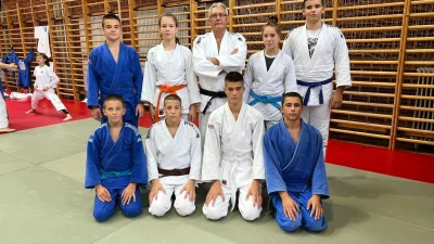 Džudisti Famosa na kampu u Mađarskoj