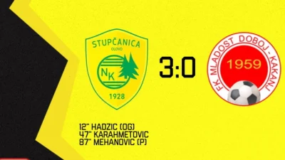 Stupčanica uzela bodove, Prva liga FBiH