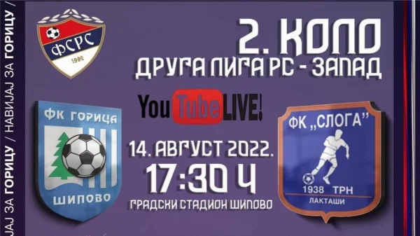 Gorici bodovi, Druga liga RS – Zapad