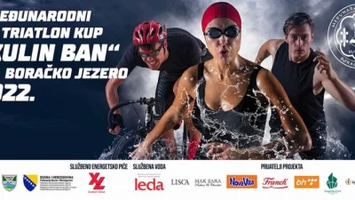 U subotu 19. Triatlon kup „Kulin Ban“ na Boračkom jezeru