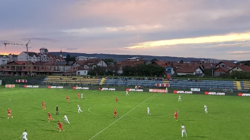 Prvi poraz Sloge na "domaćem" terenu, prva utakmica bez postignutog gola