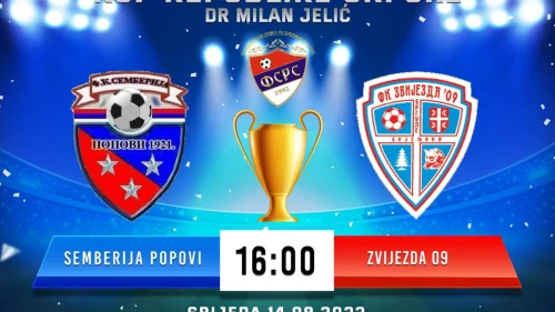 Spektakl u Popovima lijepim gestom upotpunio Danijel Perić, Kup Republike Srpske