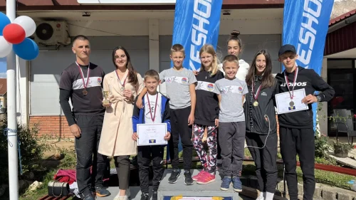 Atletičarima"Sana" pet medalja u Vlasenici
