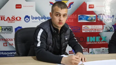 Nemanja Mihajlović predstavljen u dobojskoj Slogi, m:tel Premijer liga BiH