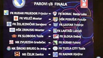 Kup BiH – Rudar Prijedor dočekuje Borac