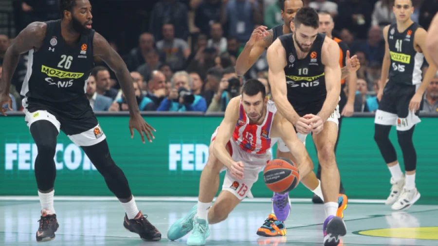 Nedović trojkom srušio Partizan, Euroleague