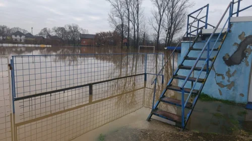 Berek poplavio stadion “Poljanu” u Prijedoru, Druga liga RS – Zapad
