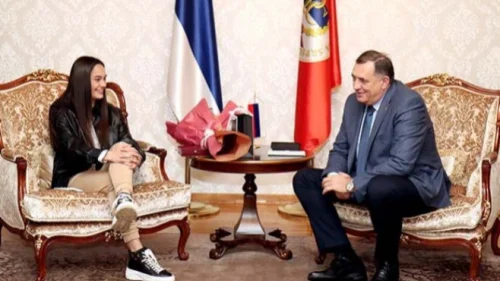 Sara Ćirković kod Dodika