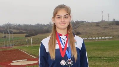 Kristina Popović atletski biser Rogatice