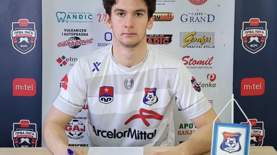 Omarska angažovala kanadskog golmana Luku Vujičića iz Čukaričkog, Prva liga Republike Srpske
