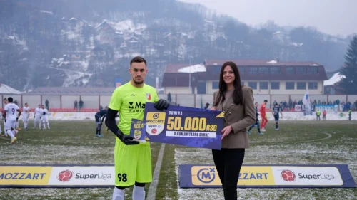 Golman pomaže golmanu: Strahinja Manojlović nagradu dao za liječenje Miloša Božovića, Mozzart Bet Super liga Srbije