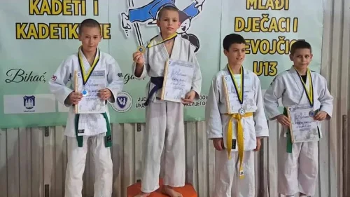 Mladi paljanski džudista Vukaš Koroman treći na prvenstvu BiH