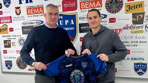 (ZVANIČNO) Odlično pojačanje u kanjonu: Krupa dovela doskorašnjeg igrača Borca, Prva liga Republike Srpske