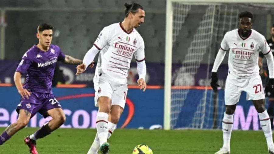 Fiorentina porazila Milan, Serie A