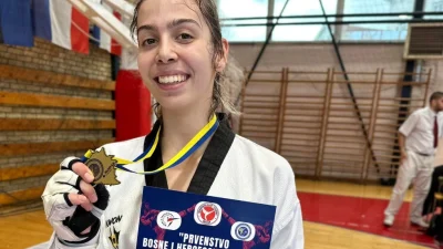 Katarina Kraišnik seniorska prvakinja Bosne i Hercegovine