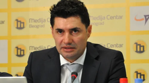 Mirko Poledica,  na fudbalskoj poledici