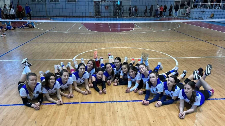 Pionirke Ljubinja, Kotor Varoši, Modriče Optime i Drine iz Zvornika na finalnom tirniru za prvaka Republike Srpske, Pionirska liga, grupa 3