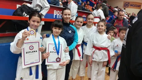 Dupli nastup Slavije završio sa pet medalja