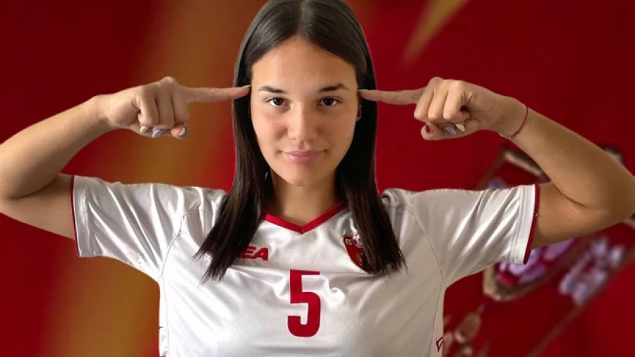 Tanja dirigent Crne Gore, Ženska fudbalska liga CG