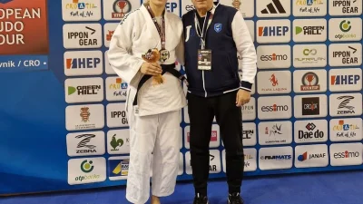 Aleksandra Samardžić srebrna, Vasilije Vujičić bronzani u Dubrovniku