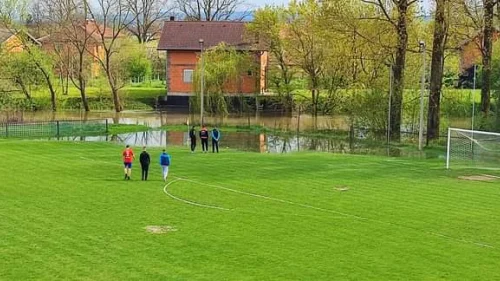 Poplava na “Poljani” odložila prijedorski derbi, Druga liga RS – Zapad