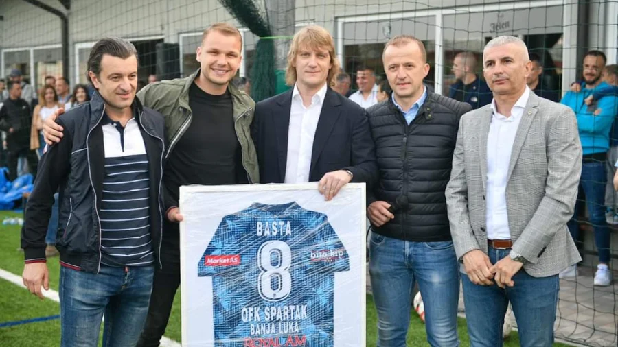 Dušan Basta na otvaranju turnira “Spartanac trofej” u Banjaluci