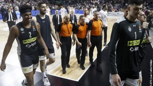 Određene sudije za Partizan - Real, Euroleague - Play Off