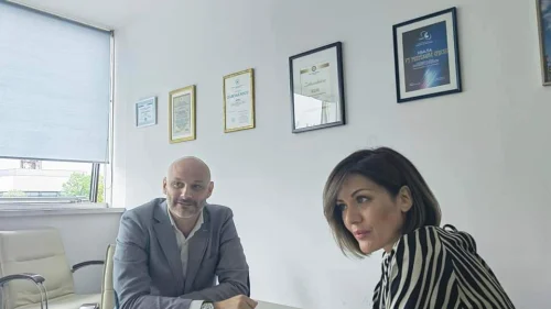 Danijel Šarić se sastao sa direktorom RTRS-a